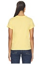 view 4 of 5 Jersey Short Sleeve Crew Neck T-shirt in Collegiate Yellow