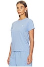 view 2 of 5 Jersey Short Sleeve Crew Neck T-shirt in Dress Shirt Blue