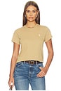 view 1 of 5 Jersey Crew Neck T-shirt in Classic Camel