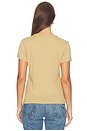 view 4 of 5 Jersey Crew Neck T-shirt in Classic Camel