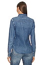 view 3 of 4 Western Shirt in Canaria Wash