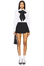view 5 of 5 Cotton Tuxedo Shirt in White