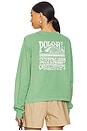 view 1 of 6 Logo Jersey Long-sleeve Graphic Tee in Outback Green