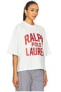 view 2 of 4 Jersey Knit Crew Neck Top in Antique White