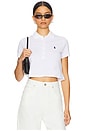 view 1 of 4 Short Sleeve Polo Tee in White