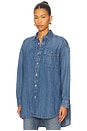 view 2 of 4 Denim Long Sleeve Button Shirt in Golfito Wash