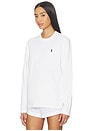 view 2 of 5 Long Sleeve T-shirt in White