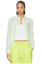 view 1 of 6 Linen Long Sleeve Sport Shirt in Electric Lime White