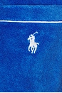 view 5 of 5 Cotton Terry Long Sleeve Polo in Gala Blue