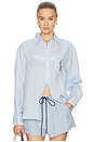 view 1 of 6 Linen Long Sleeve Sport Shirt in Cold Springs