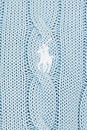 view 5 of 5 POLO DE ALGODÓN DE MANGA LARGA in Chambray Blue