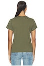 view 4 of 5 Jersey Short Sleeve Crew Neck T-shirt in Dense Olive