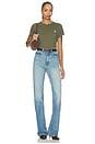 view 5 of 5 Jersey Short Sleeve Crew Neck T-shirt in Dense Olive