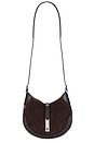 view 1 of 5 Small Shoulder Bag in Chocolate