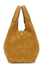 view 2 of 5 BOLSA TRANSVERSAL DE CAMURÇA PEQUENA in Caramel
