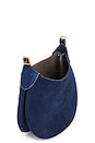 view 5 of 5 Suede Small Shoulder Bag in Dark Jean