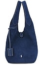 view 1 of 4 BOLSA MÉDIA DE CAMURÇA in Dark Jean