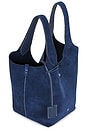 view 4 of 4 BOLSA MÉDIA DE CAMURÇA in Dark Jean