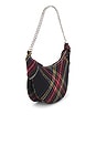 view 4 of 5 BOLSO CRUZADO TARTAN in Red & Black Multi
