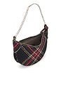 view 5 of 5 BOLSO CRUZADO TARTAN in Red & Black Multi