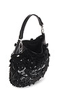 view 4 of 4 Pailettes Pouch Small in Black