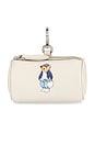 view 1 of 4 Spring Bear Cylinder Coin Purse Small in Cream