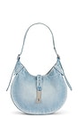 view 1 of 7 Denim Shoulder Bag Small in Linda Wash