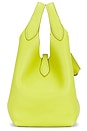 view 3 of 5 Shiny Drum Pebble Small Crossbody Bag in Limeade
