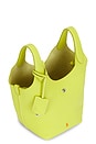 view 5 of 5 Shiny Drum Pebble Small Crossbody Bag in Limeade