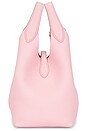 view 3 of 5 Shiny Drum Pebble Mini Crossbody Bag in Cotton Candy