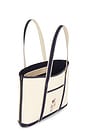 view 4 of 4 BOLSO TOTE LONA CANVAS TOTE BAG in Ecru & Newport Navy