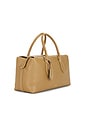 view 4 of 5 Soft Smooth Calf Satchel Bag in Split Tea