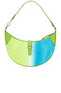 view 2 of 4 Small Shoulder Bag in Lime Turquoise Tie Dye