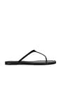 view 1 of 5 Nappa Play Thong Sandals in Black