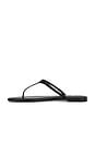 view 5 of 5 Nappa Play Thong Sandals in Black