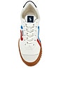 view 4 of 6 Nappa Leather Low Top Sneakers in Deckwash White Multi