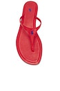view 4 of 5 Nappa Thong Flat Sandals in Ruby
