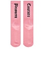view 4 of 4 Juicy Pleasures Socks in Pink
