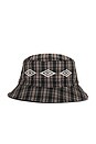 view 5 of 4 x Umbro Reversible Bucket Hat in Black