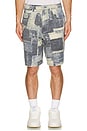 view 3 of 4 Boro Baggy Jorts in Indigo