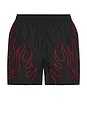 view 1 of 4 Fiery Running Shorts in Black