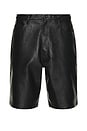 view 1 of 4 Plaster Baggy Shorts in Black