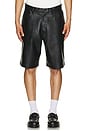 view 3 of 4 Plaster Baggy Shorts in Black