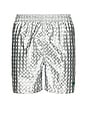 view 1 of 6 Pulley Active Shorts in Silver