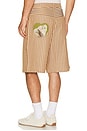 view 1 of 6 Cat Mirror Shorts in Beige