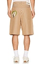 view 3 of 6 Cat Mirror Shorts in Beige