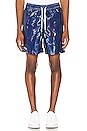 view 1 of 4 Liquid Metallic Shorts in Navy