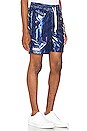 view 2 of 4 Liquid Metallic Shorts in Navy