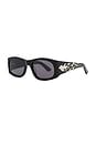 view 2 of 3 Eazy Sunglasses in Black