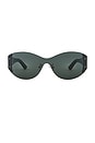 view 1 of 3 Bona Wrap Sunglasses in Black